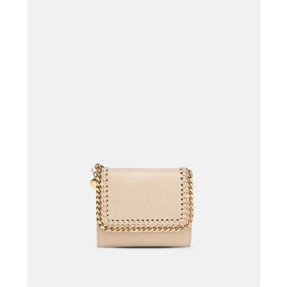 Stella McCartney Women's Wallet Bag Small Flap Beige 431000-W9955-6875